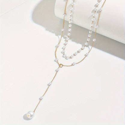 Mylah - Collana con perle a strati