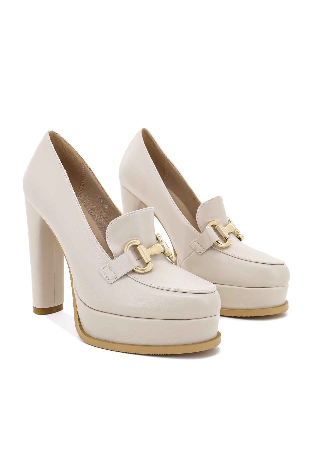 Nicolina – Mocassini in Ecopelle con Tacco Donna