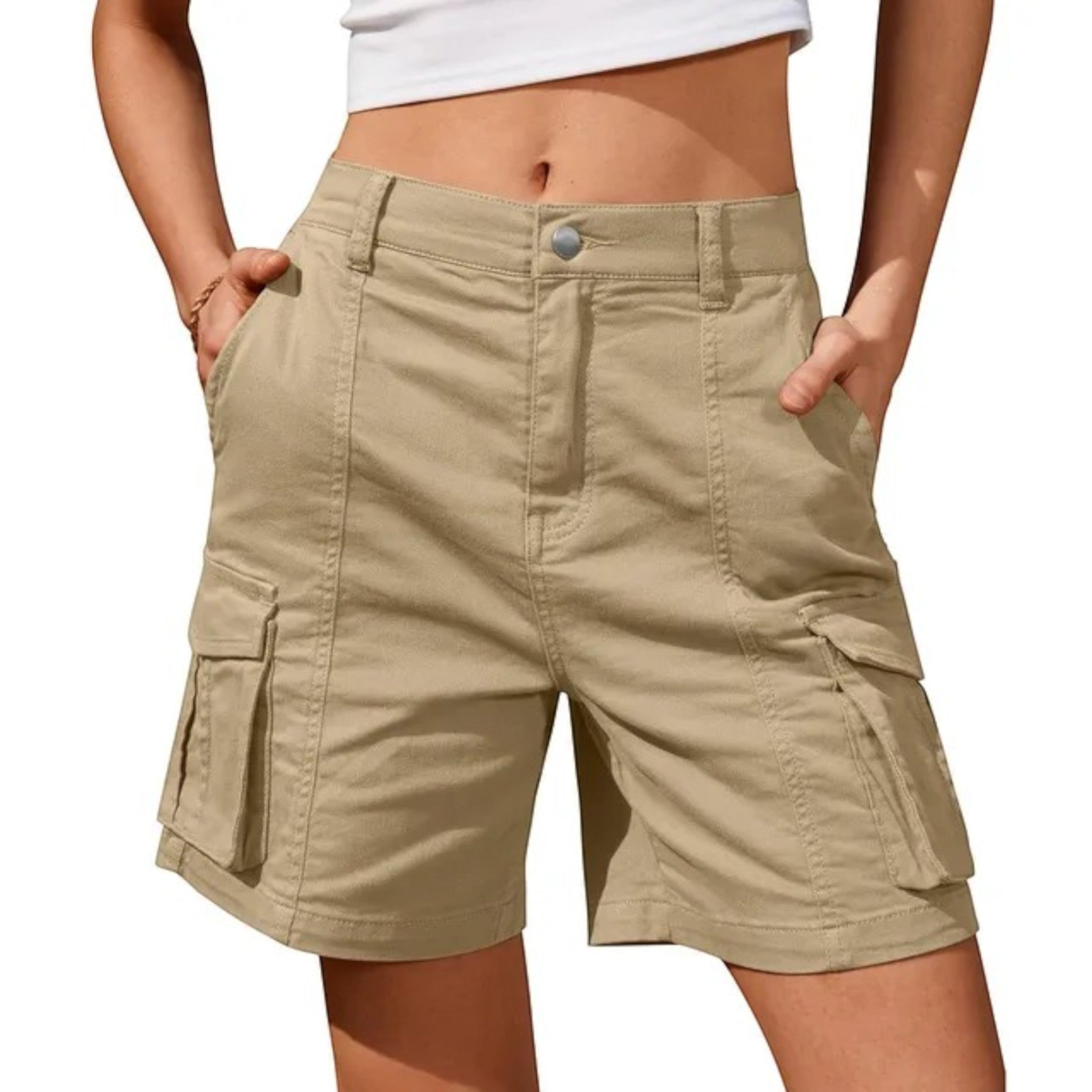 Giulietta - Pantaloncini Cargo Comodi Da Donna