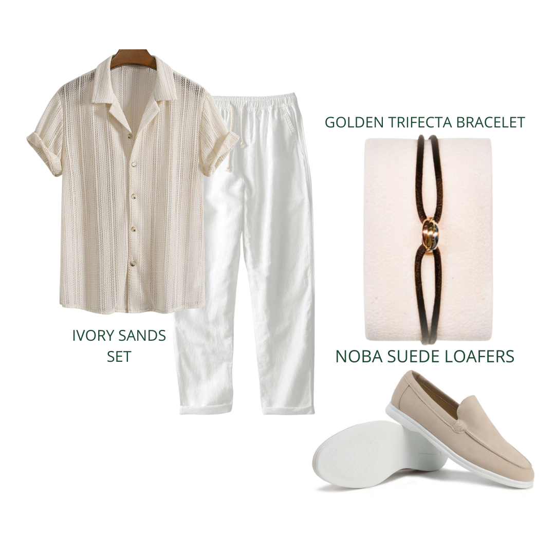 4 Piece Set- Ivory Sands