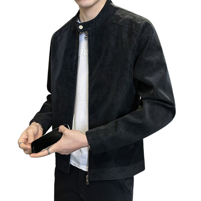Suede Leather Jacke