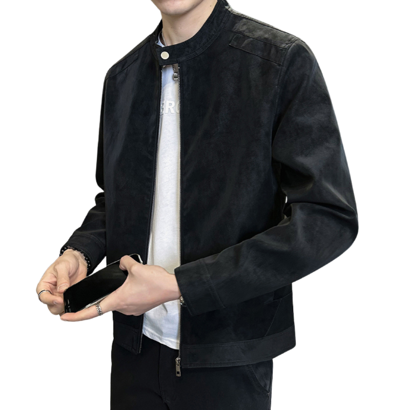 Suede Leather Jacke
