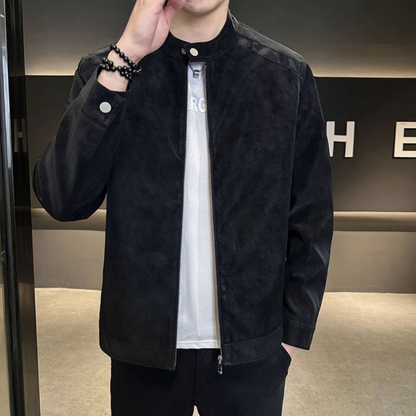 Suede Leather Jacke