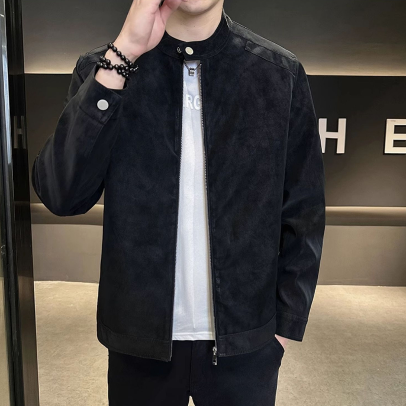 Suede Leather Jacke