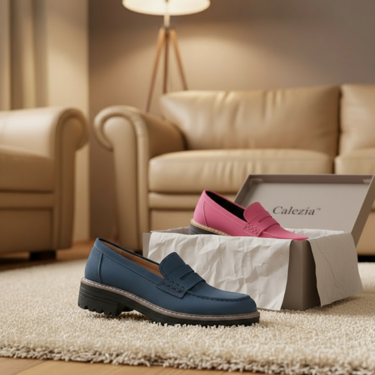 Calezia™ | Mocassins orthopédiques élégants