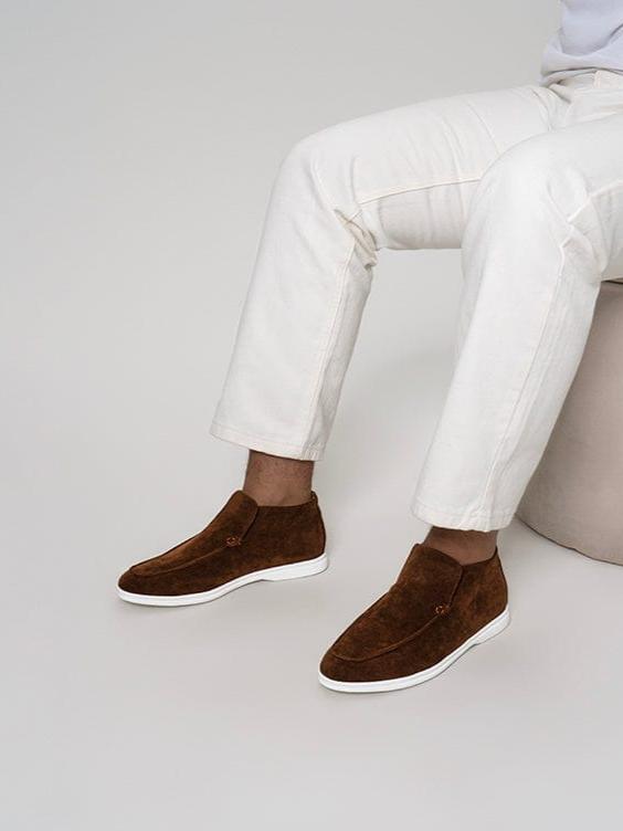 Mont Blanc- Dunkelbraun Loafer