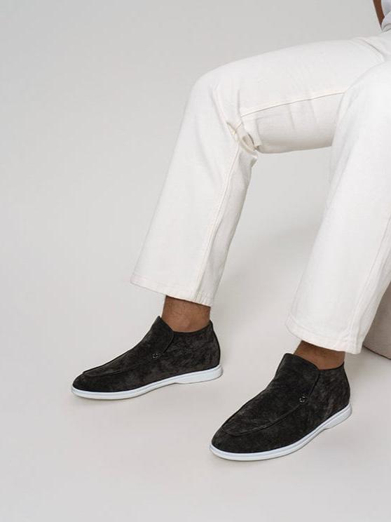 Mont Blanc - Dunkelgrau Loafer