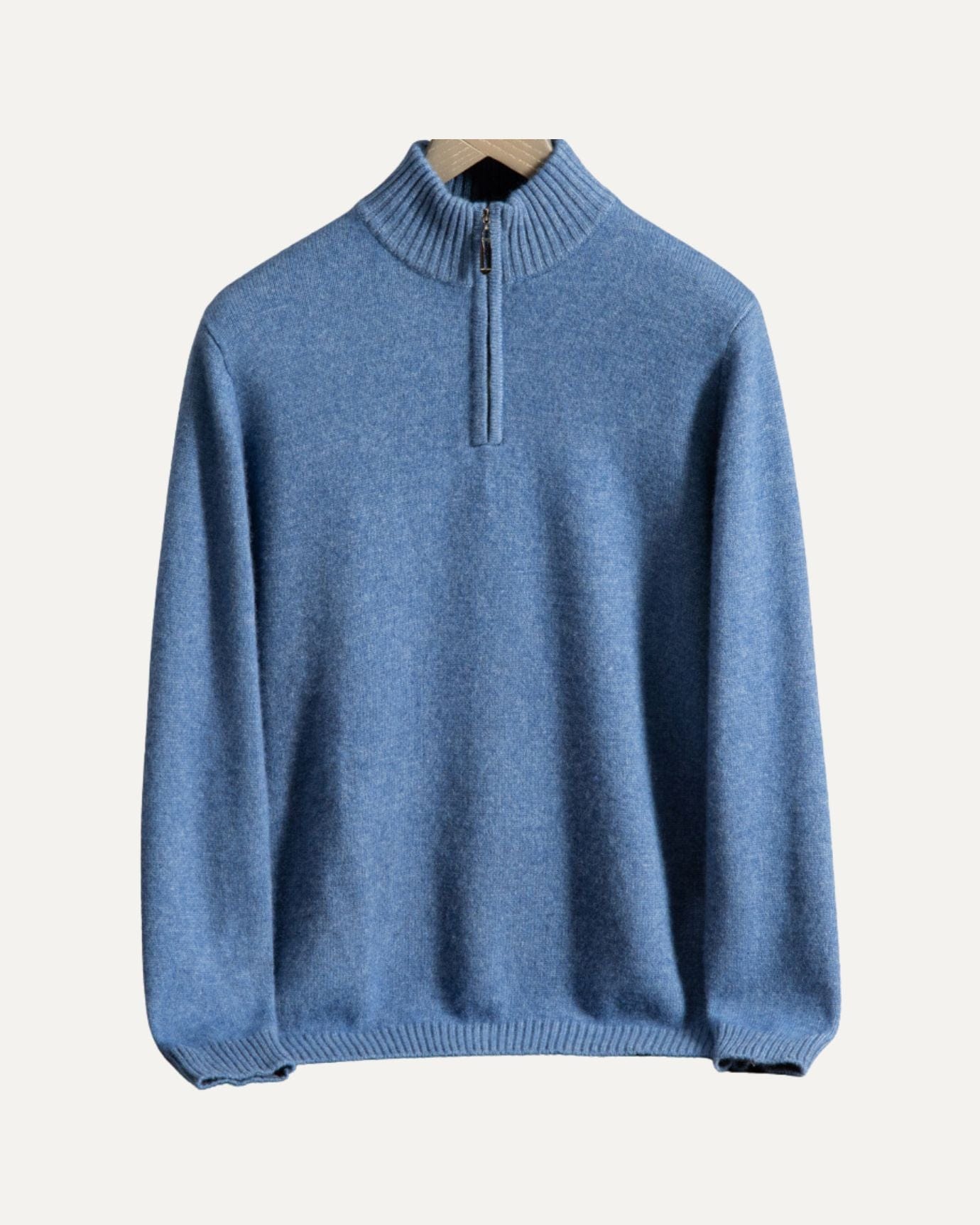 Paris- Reißverschluss Kaschmir Pullover