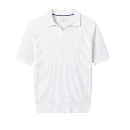 Pisa - Gerippt Baumwolle Polo