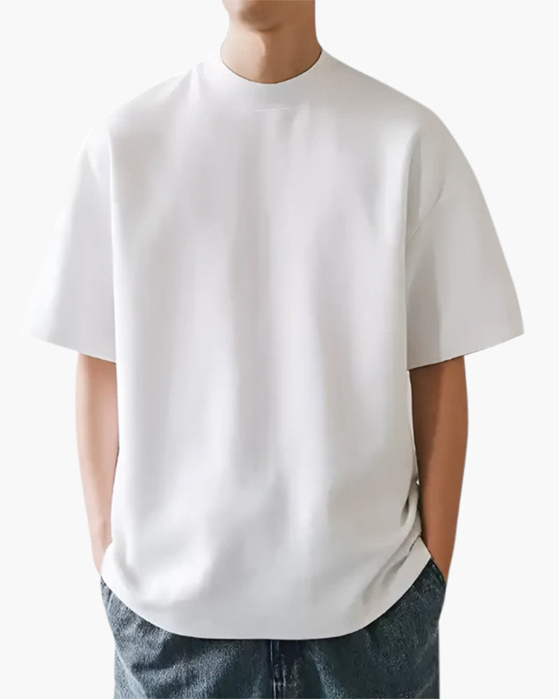 Refined Solid T-hemd