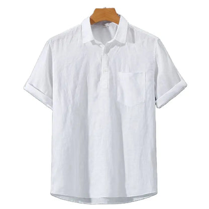 Fez - Leinen Polo