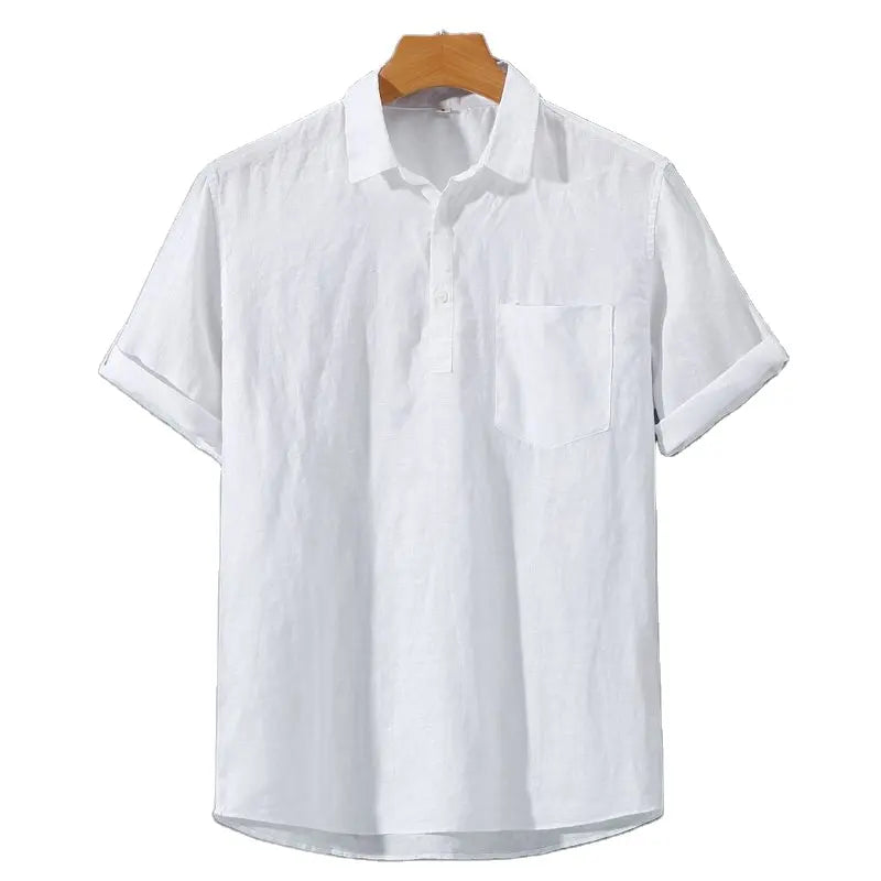 Fez - Leinen Polo