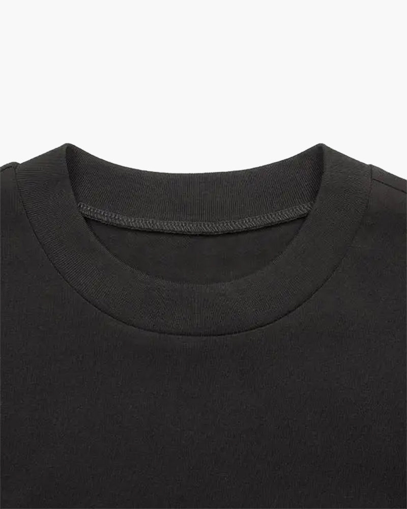 Refined Solid T-hemd