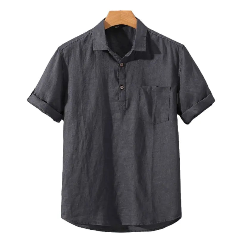 Fez - Leinen Polo