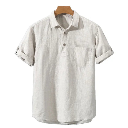 Fez - Leinen Polo
