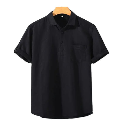 Fez - Leinen Polo