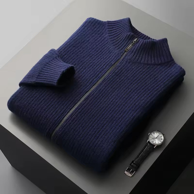 100% Cashmere Gerippt Weste