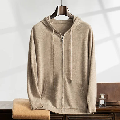 100% Cashmere Hooded Weste