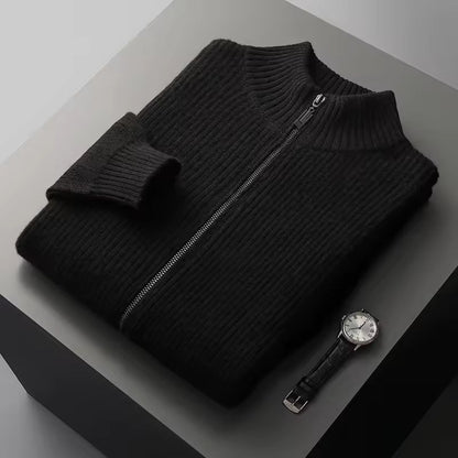100% Cashmere Gerippt Weste