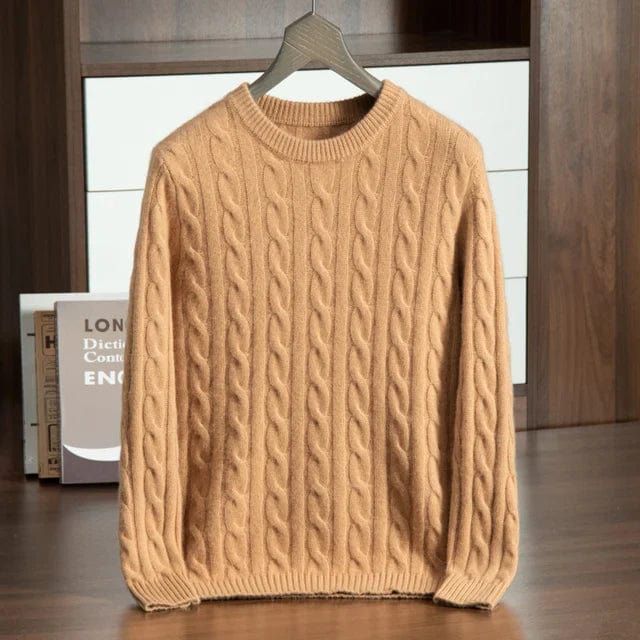 Paris - Kaschmir Zopfmuster Pullover