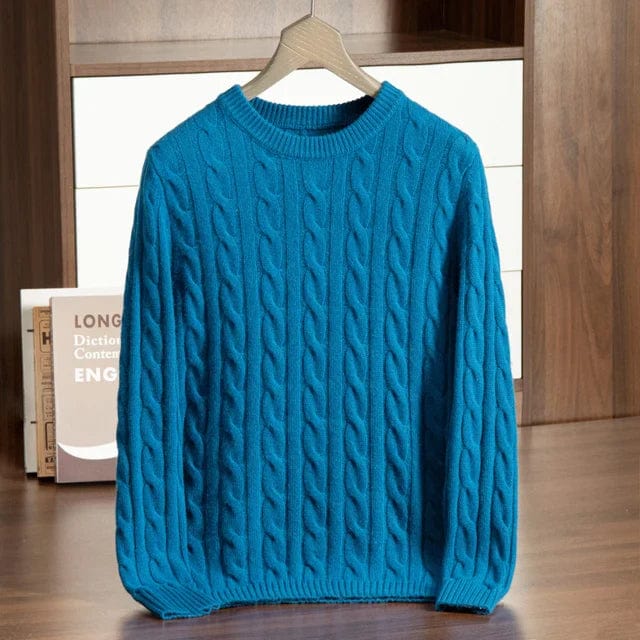 Paris - Kaschmir Zopfmuster Pullover
