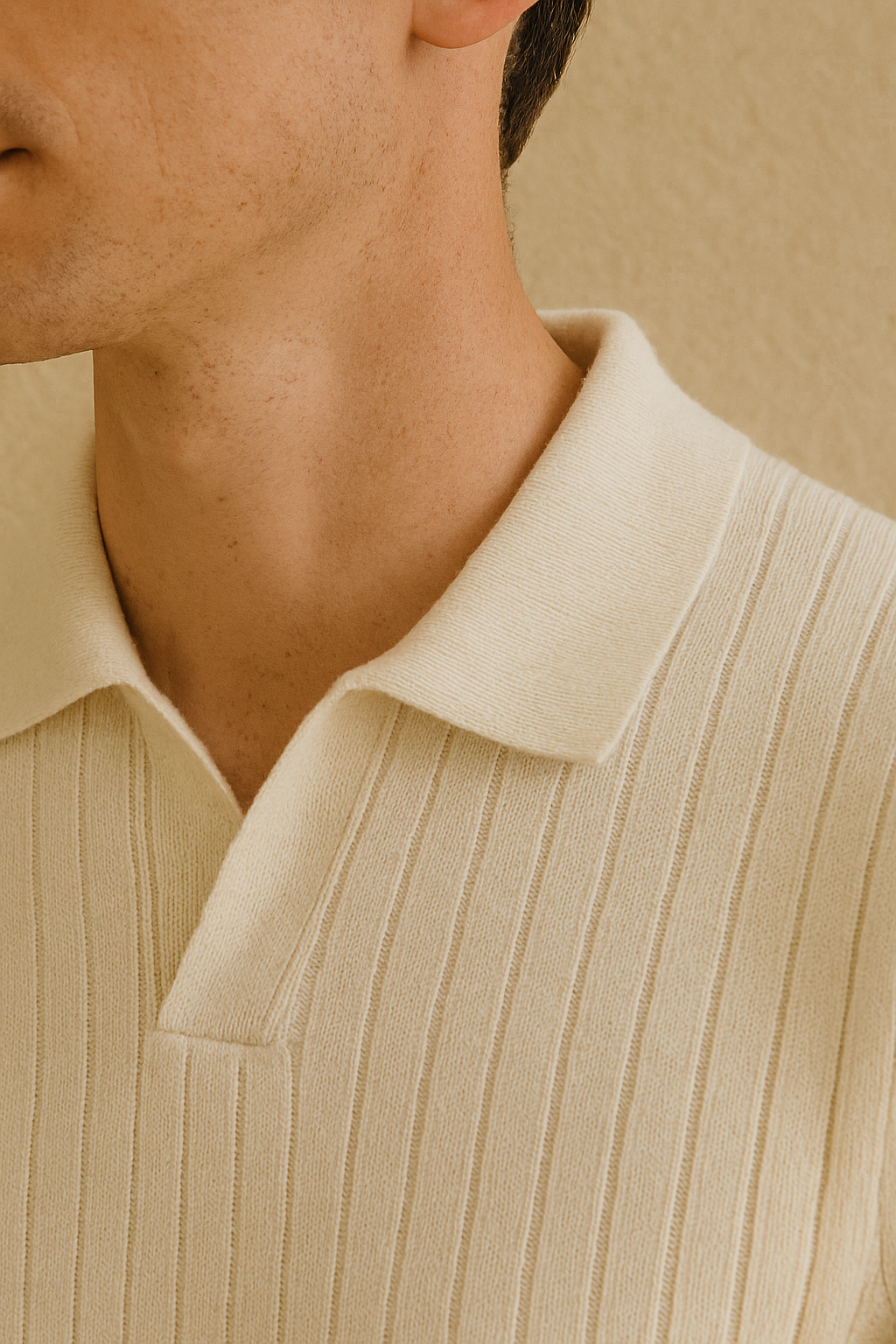 Streifend Lang Arm Polo