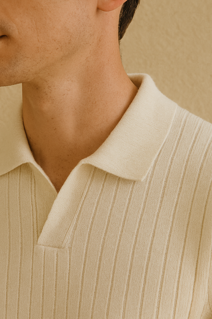 Streifend Lang Arm Polo
