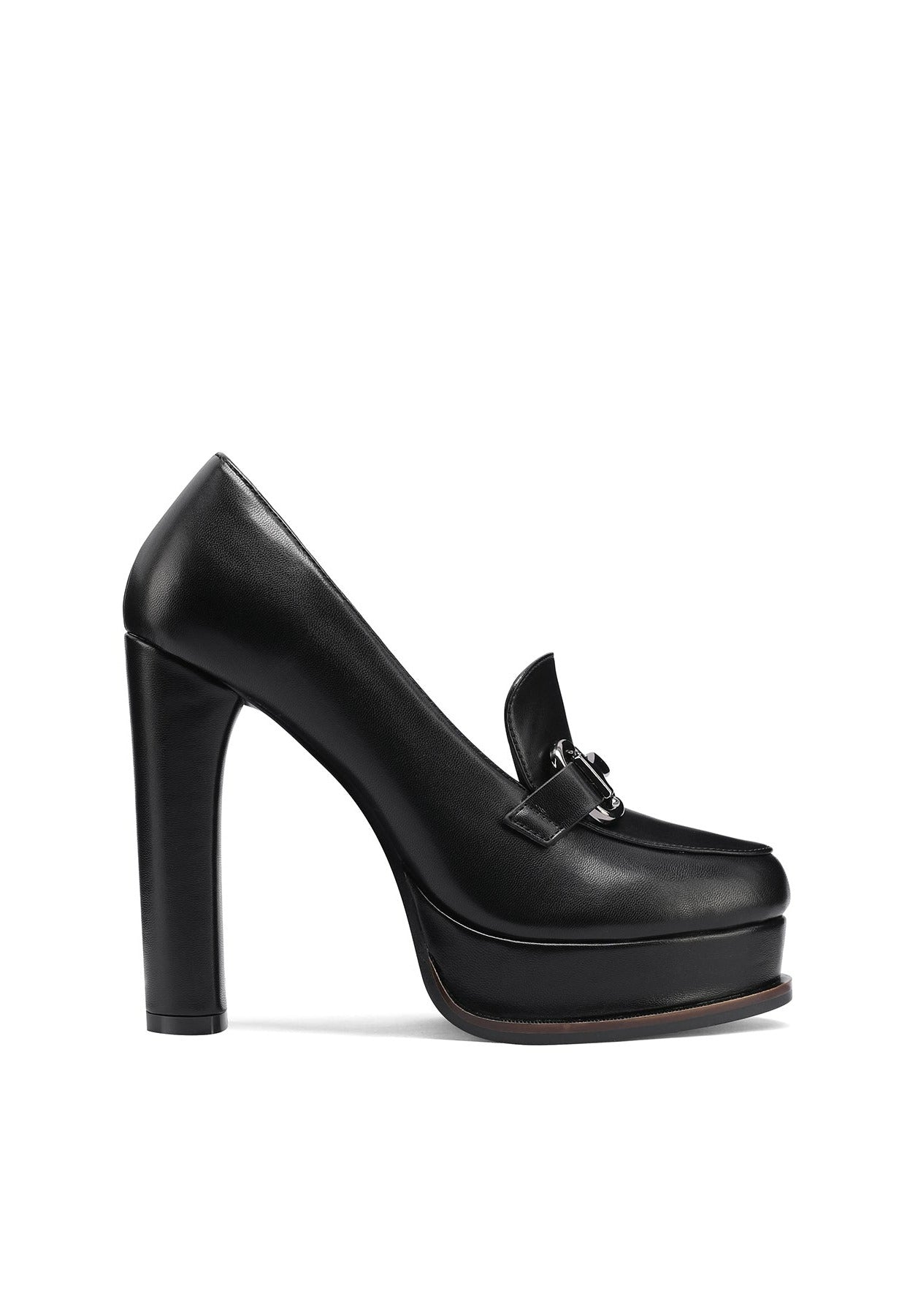 Nicolina – Mocassini in Ecopelle con Tacco Donna