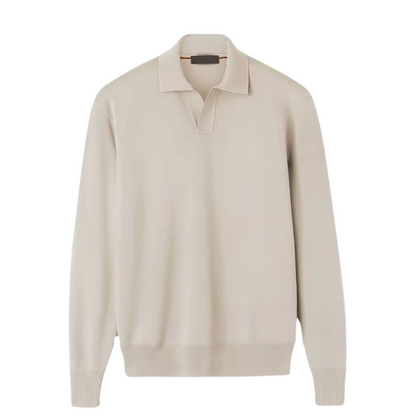 Lang Arm Polo Knitted